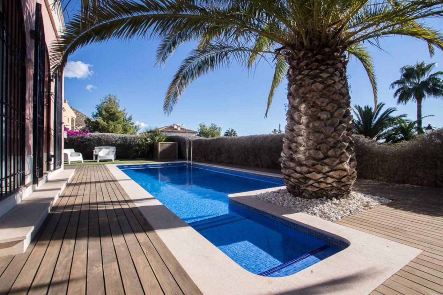 Asia Gardens Villa With Private Pool In Benidorm Cala de Finestrat Bagian luar foto